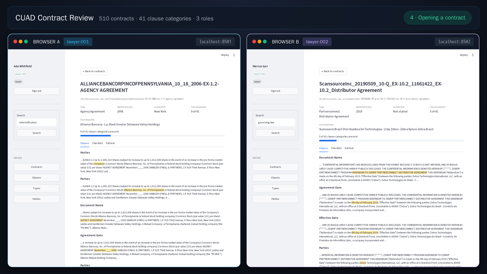 Document view